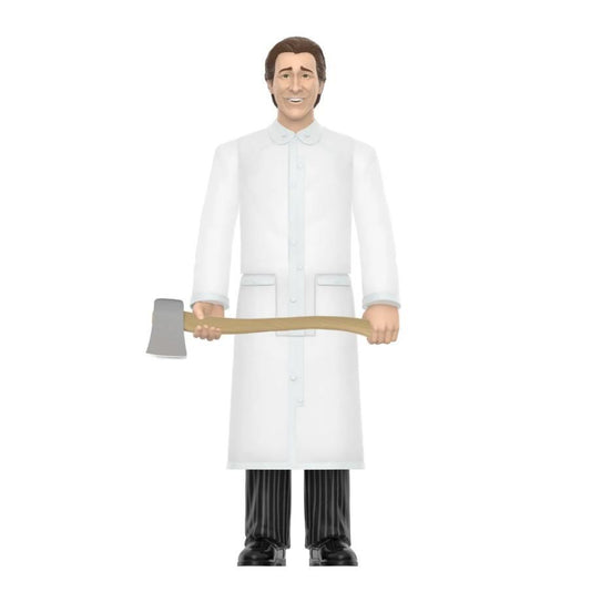 NON MINT - American Psycho ReAction Action Figure - Patrick Bateman (Raincoat)