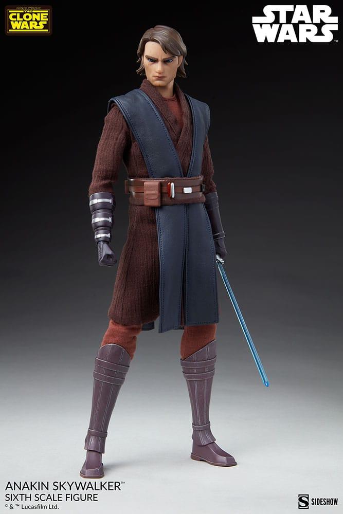 Anakin Skywalker - Star Wars: The Clone Wars Sideshow Collectibles 1/6 Scale Action Figure