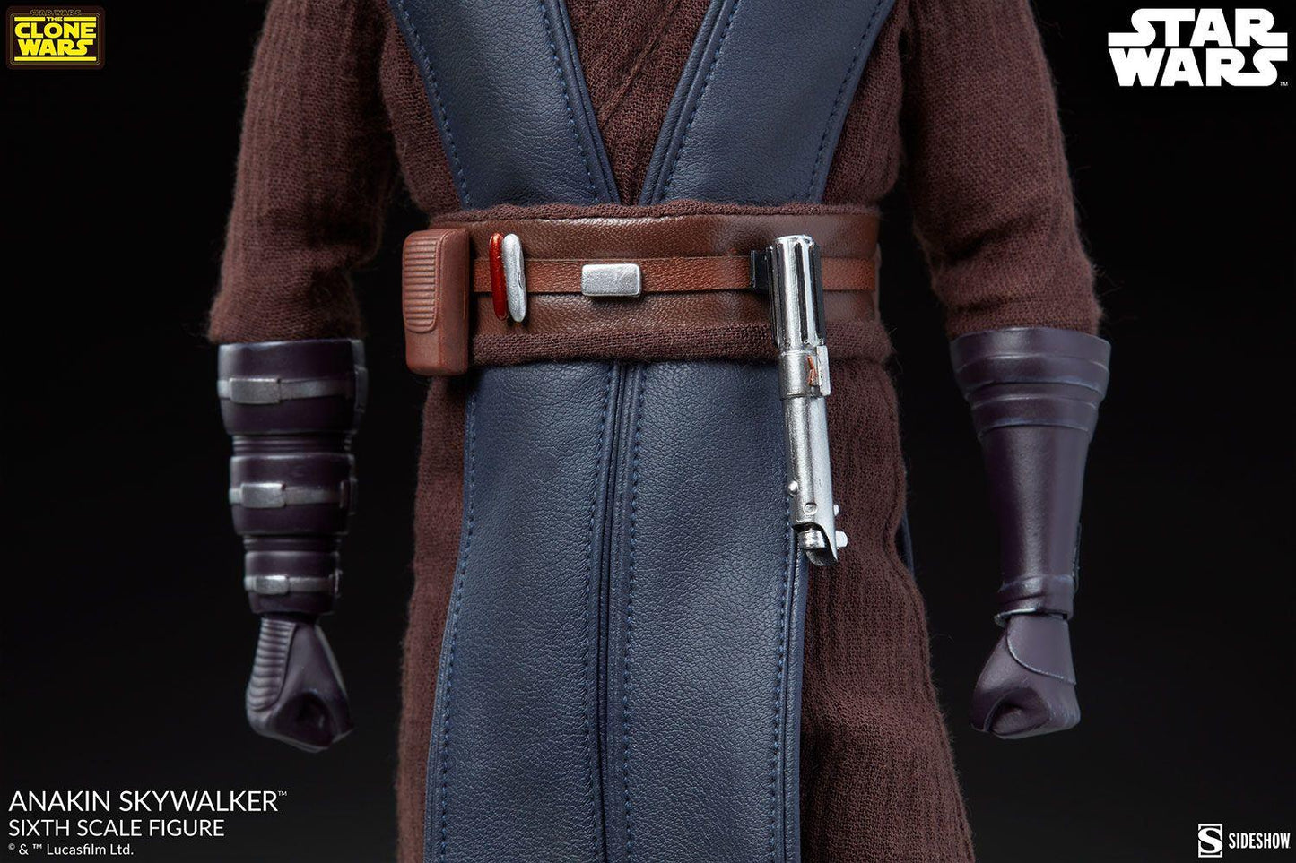 Anakin Skywalker - Star Wars: The Clone Wars Sideshow Collectibles 1/6 Scale Action Figure
