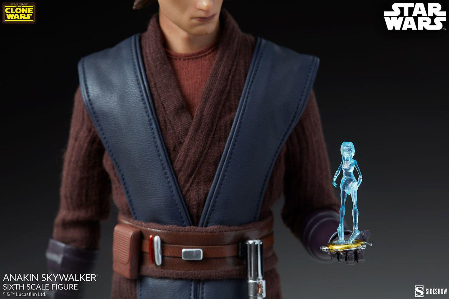 Anakin Skywalker - Star Wars: The Clone Wars Sideshow Collectibles 1/6 Scale Action Figure