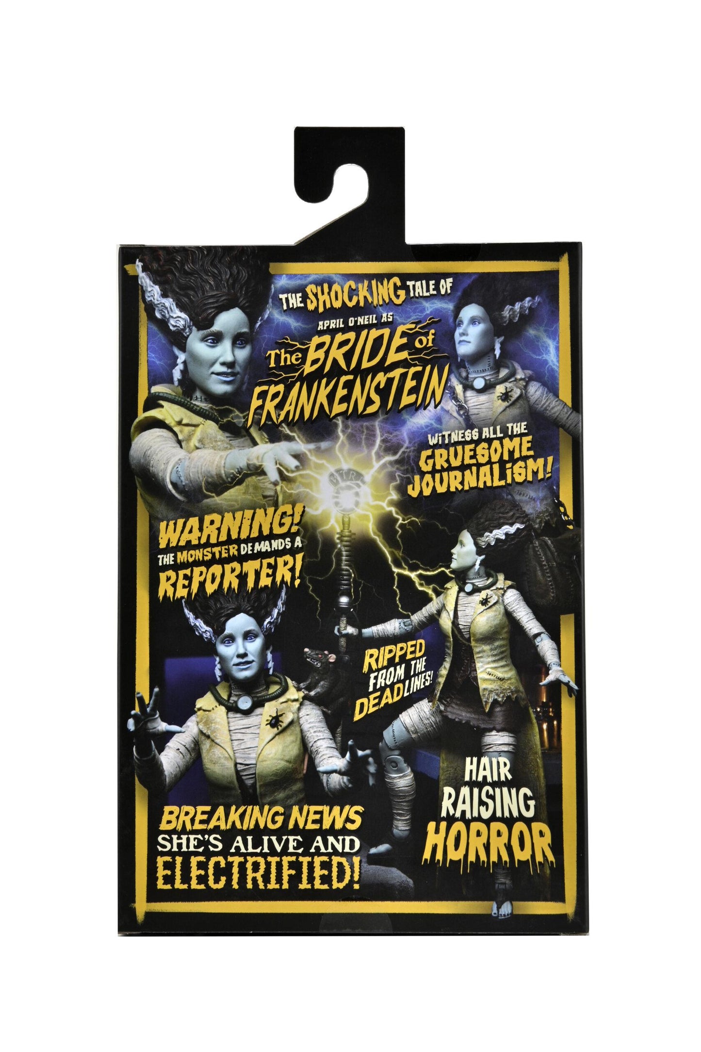 Universal Monsters x Teenage Mutant Ninja Turtles Ultimate 7" Scale Action Figure - April as the Bride
