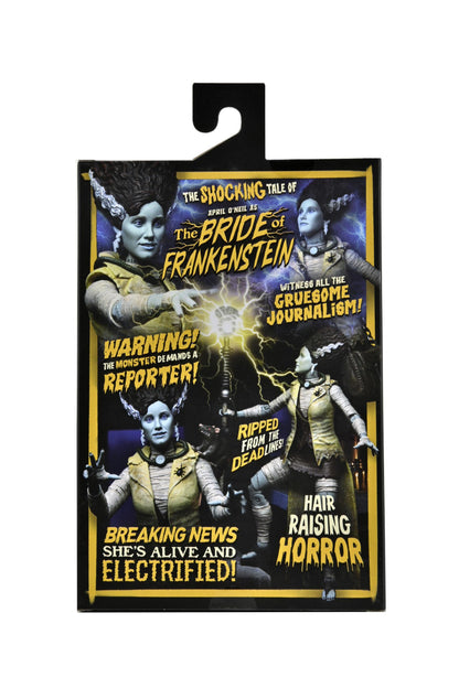 Universal Monsters x Teenage Mutant Ninja Turtles Ultimate 7" Scale Action Figure - April as the Bride