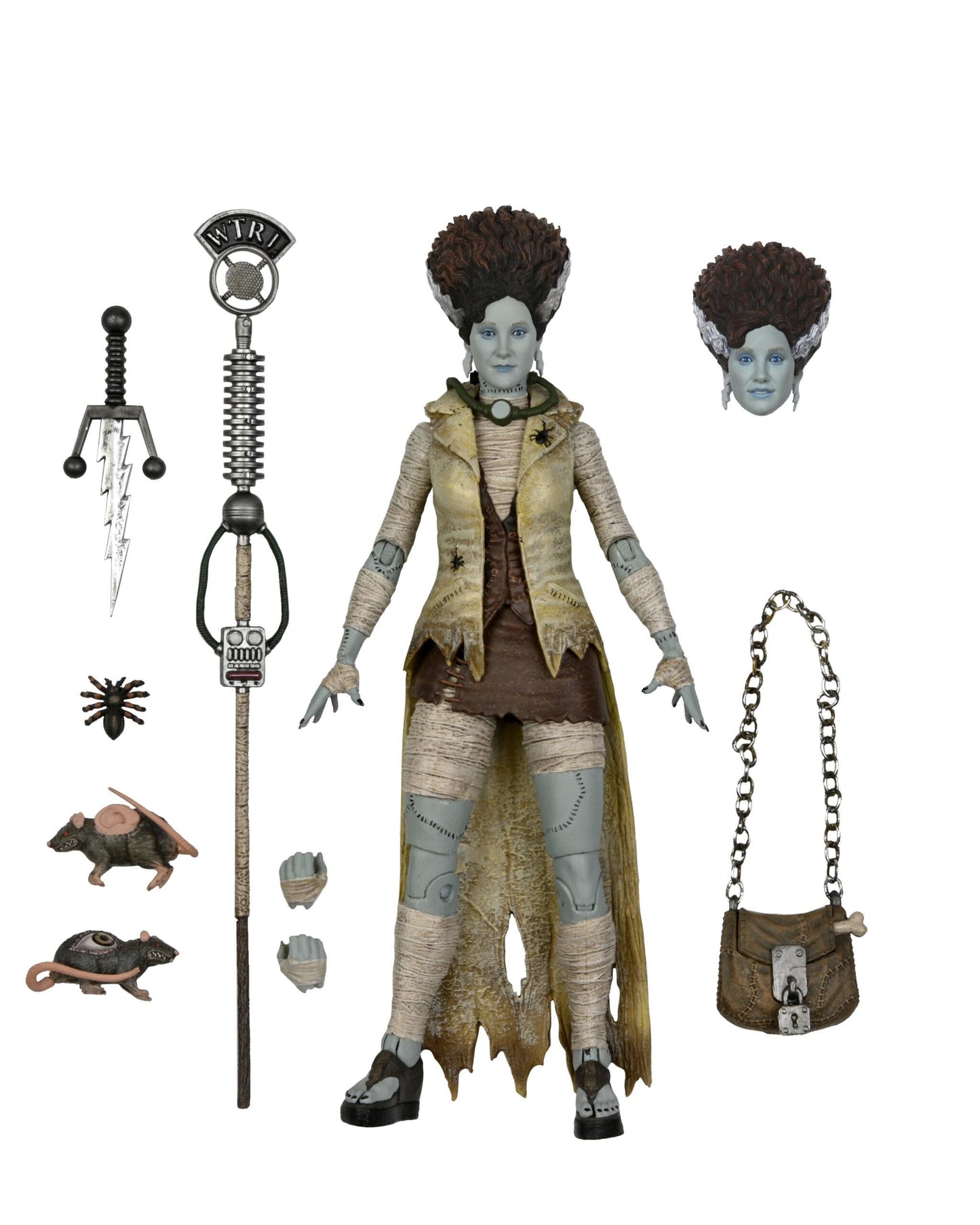 Universal Monsters x Teenage Mutant Ninja Turtles Ultimate 7" Scale Action Figure - April as the Bride