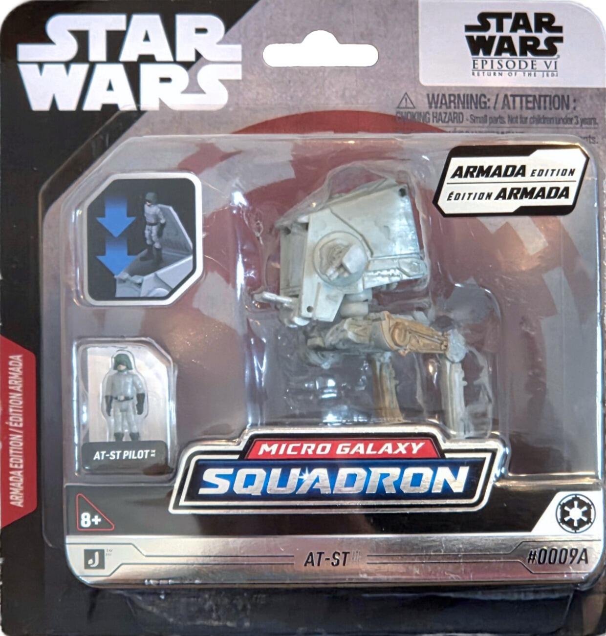 Star Wars Micro Galaxy Squadron 3 Inch Vehicle Series 10 - AT-ST (Armada Edition)