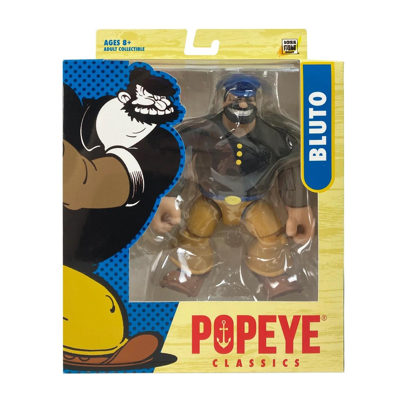 Popeye Classics 6 Inch Scale Action Figure Wave 1 - Bluto