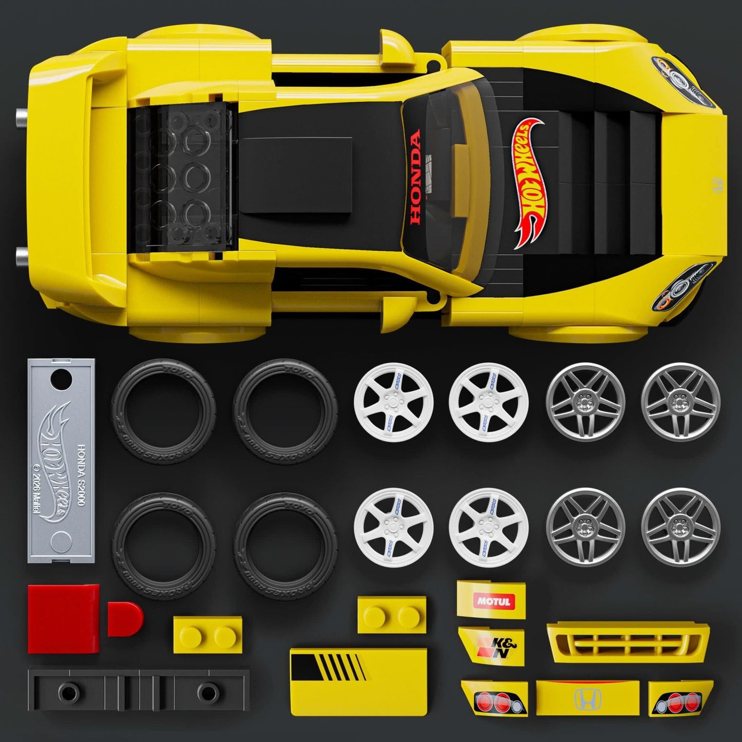 Mattel Brick Shop Hot Wheels 1:32 - '07 Honda S2000
