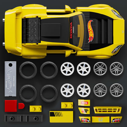 Mattel Brick Shop Hot Wheels 1:32 - '07 Honda S2000