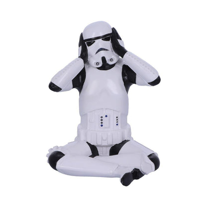 Star Wars The Original Stormtrooper 4 Inch Resin Collectible Figurine - Stormtrooper Hear No Evil