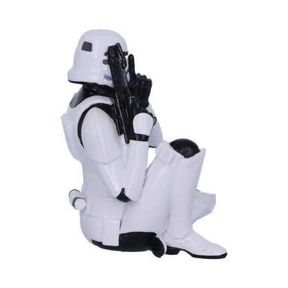 Star Wars The Original Stormtrooper 4 Inch Resin Collectible Figurine - Stormtrooper Speak No Evil