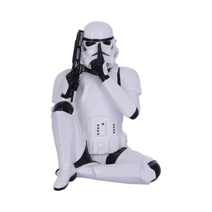 Star Wars The Original Stormtrooper 4 Inch Resin Collectible Figurine - Stormtrooper Speak No Evil