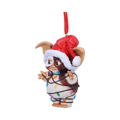 Gremlins Festive Hanging Ornament - Gizmo in Fairy Lights