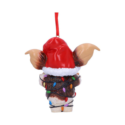 Gremlins Festive Hanging Ornament - Gizmo in Fairy Lights