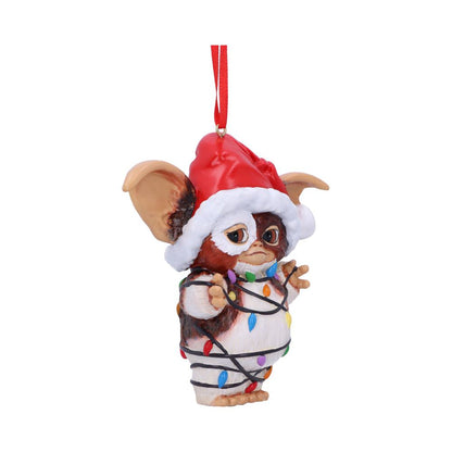 Gremlins Festive Hanging Ornament - Gizmo in Fairy Lights