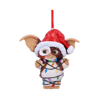 Gremlins Festive Hanging Ornament - Gizmo in Fairy Lights