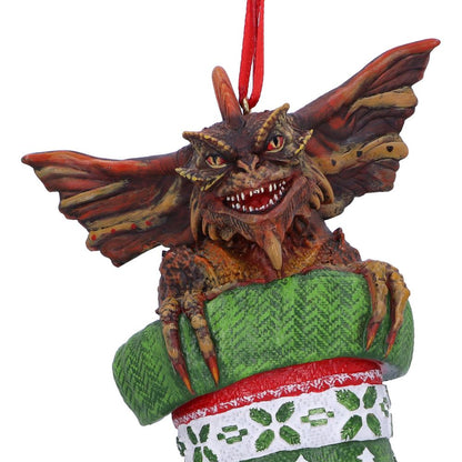 Gremlins Festive Hanging Ornament - Mohawk in Stocking