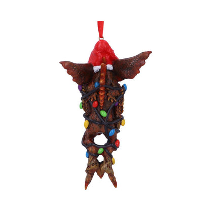 Gremlins Festive Hanging Ornament - Mohawk in Fairy Lights