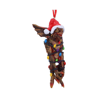 Gremlins Festive Hanging Ornament - Mohawk in Fairy Lights