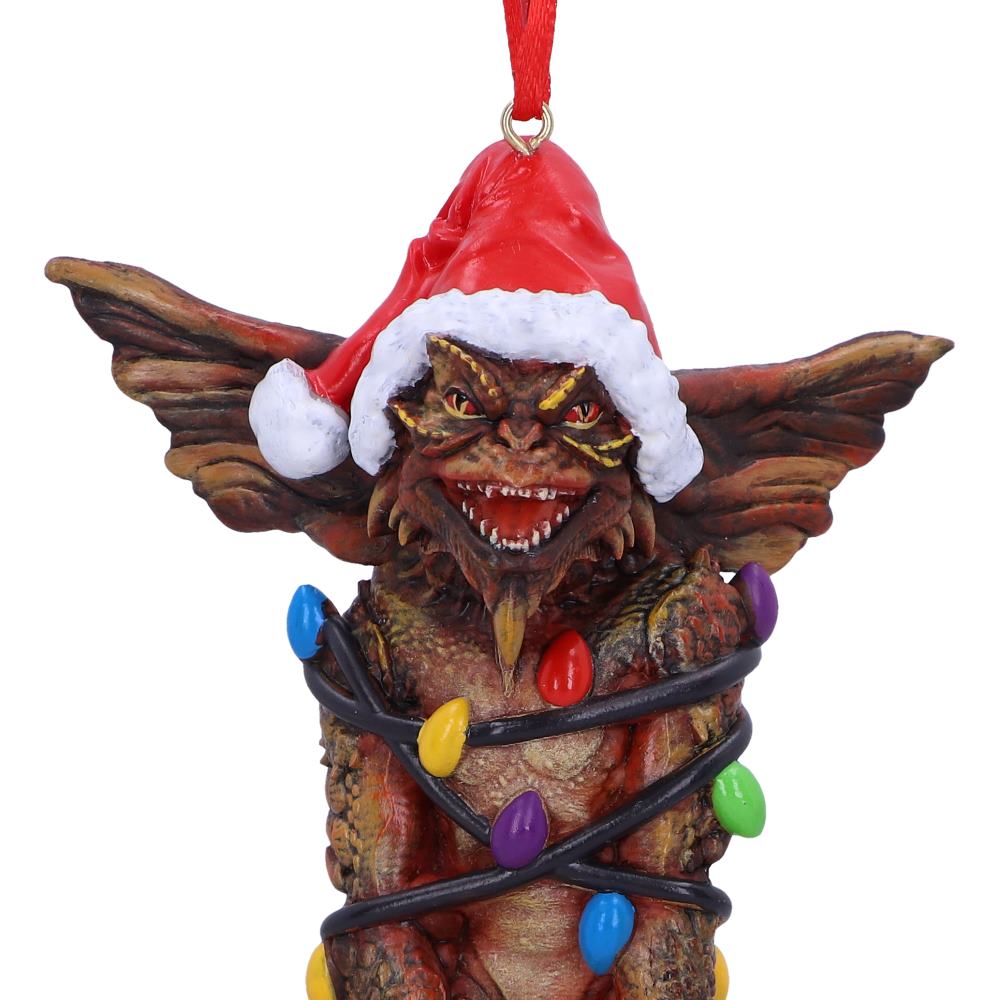 Gremlins Festive Hanging Ornament - Mohawk in Fairy Lights
