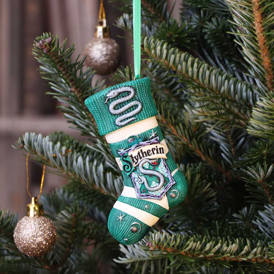 Harry Potter Hanging Ornament - Slytherin Stocking