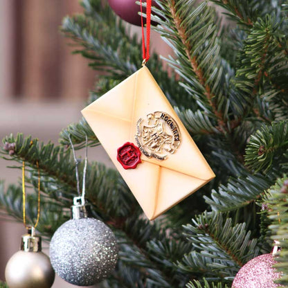Harry Potter Hanging Ornament - Hogwarts Acceptance School Letter