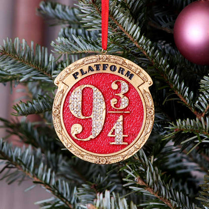 Harry Potter Hanging Ornament - Platform 9 3/4