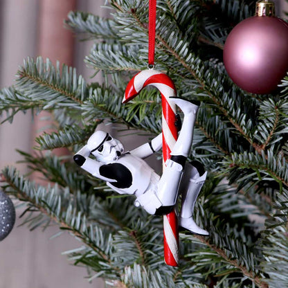 Star Wars The Original Stormtrooper Resin Collectible Hanging Ornament - Candy Cane