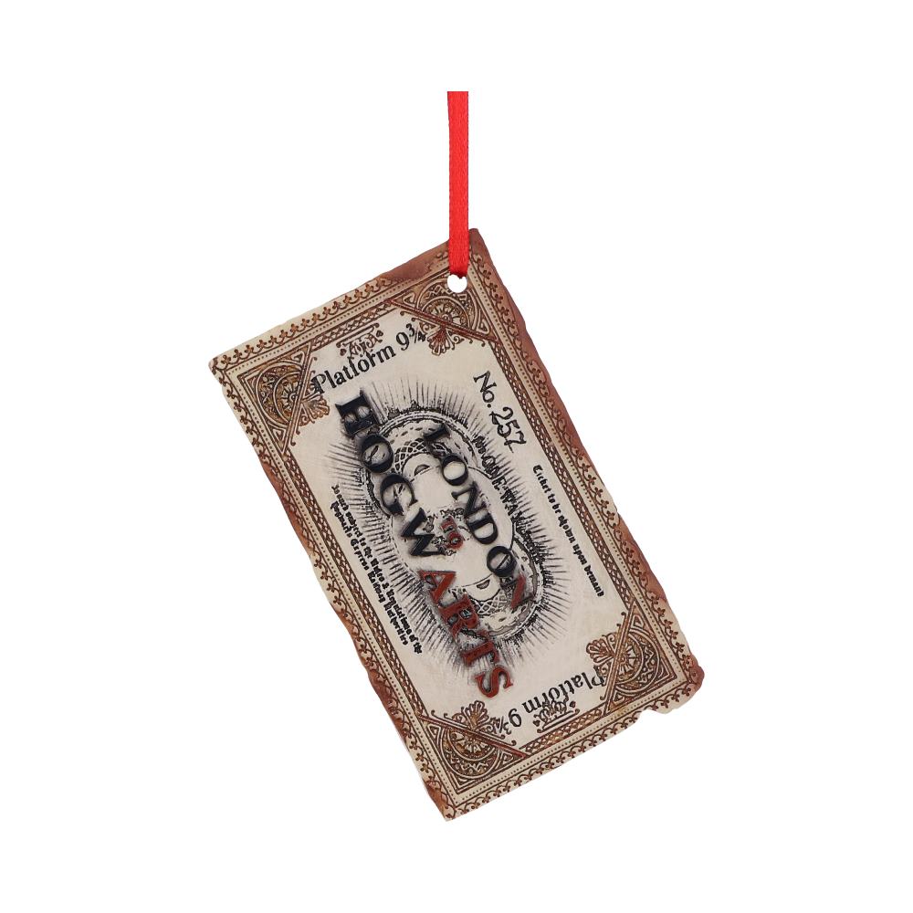 Harry Potter Hanging Ornament - Hogwarts Express Ticket