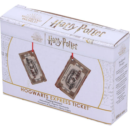 Harry Potter Hanging Ornament - Hogwarts Express Ticket