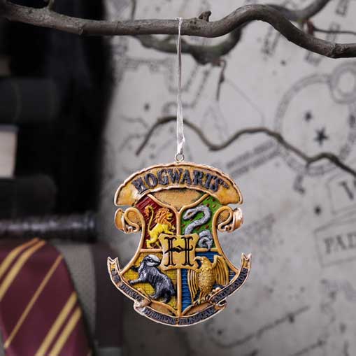 Harry Potter Hanging Ornament - Hogwarts Crest