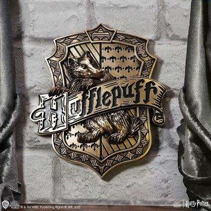 Harry Potter 20cm Bronze Hanging Wall Plaque - Hufflepuff