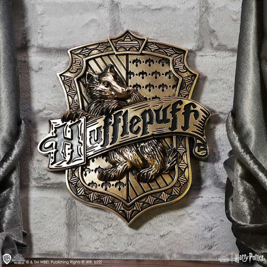 Harry Potter 20cm Bronze Hanging Wall Plaque - Hufflepuff