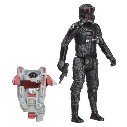 Star Wars The Force Awakens 3.75 Inch Action Figure - First Order Tie Fighter Pilot Elite