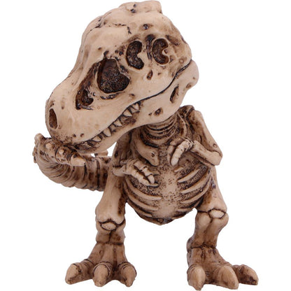 Nemesis Now 4 Inch Resin Collectible Figurine Set - Three Wise Skeleton Tyrannosaurus Rex
