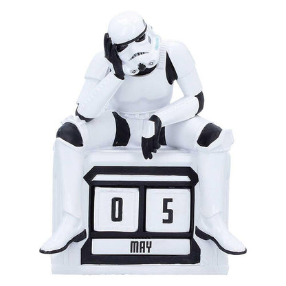 Star Wars The Original Stormtrooper 5.5 Inch Resin Collectible Figurine - What A Day Perpetual Calendar