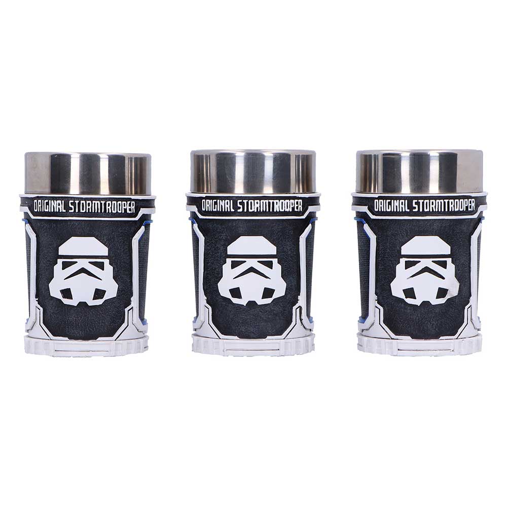 The Original Stormtrooper Polyresin Tankard - Shot Glass Set (Set of 3)