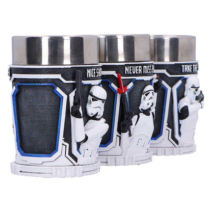 The Original Stormtrooper Polyresin Tankard - Shot Glass Set (Set of 3)