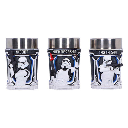 The Original Stormtrooper Polyresin Tankard - Shot Glass Set (Set of 3)