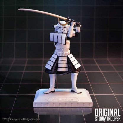 Star Wars The Original Stormtrooper 7.5 Inch Resin Collectible Figurine - The Last Samurai