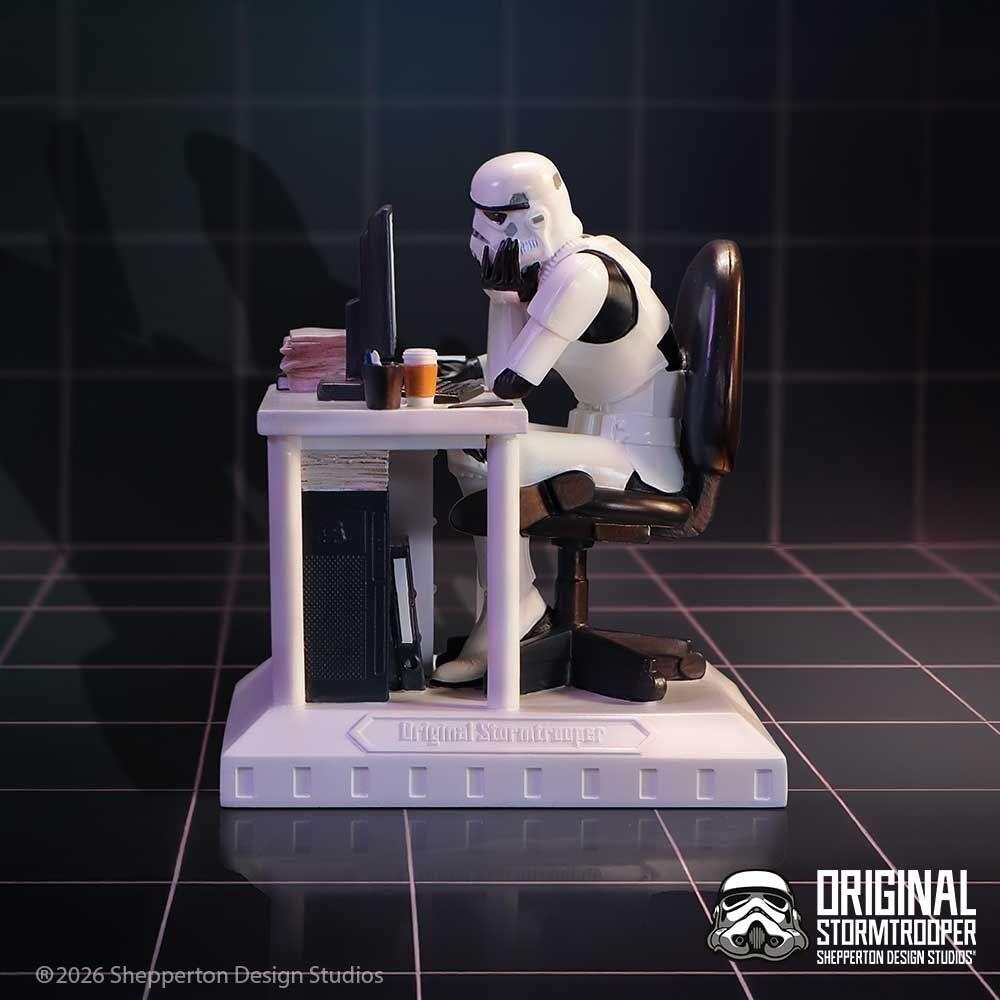 Star Wars The Original Stormtrooper 5.5 Inch Resin Collectible Figurine - Stormtrooper Slave To The Wage