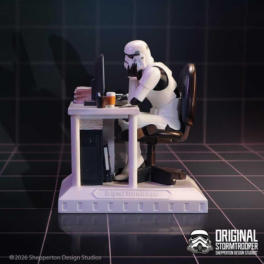 Star Wars The Original Stormtrooper 5.5 Inch Resin Collectible Figurine - Stormtrooper Slave To The Wage