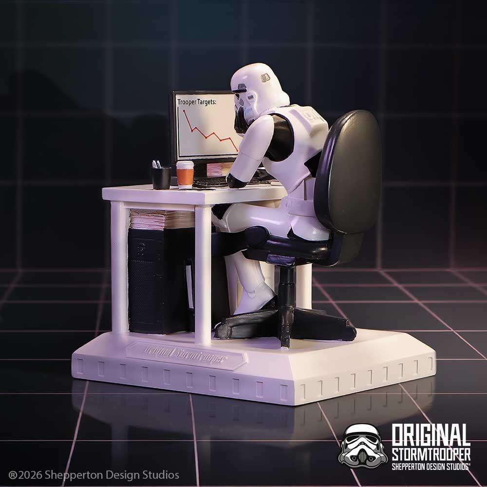 Star Wars The Original Stormtrooper 5.5 Inch Resin Collectible Figurine - Stormtrooper Slave To The Wage