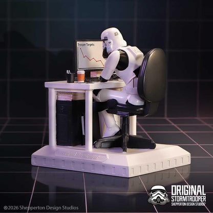 Star Wars The Original Stormtrooper 5.5 Inch Resin Collectible Figurine - Stormtrooper Slave To The Wage