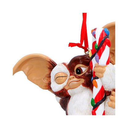 Gremlins Festive Hanging Ornament - Gizmo Candy Cane