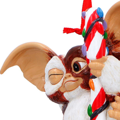 Gremlins Festive Hanging Ornament - Gizmo Candy Cane