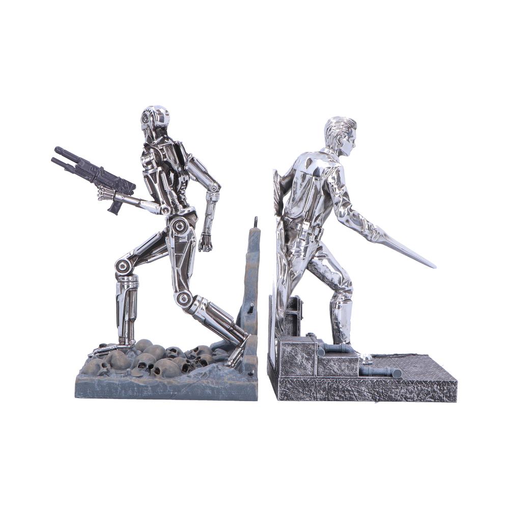 Terminator 2 7 Inch Resin Collectible Bookends - T-1000 vs T-800