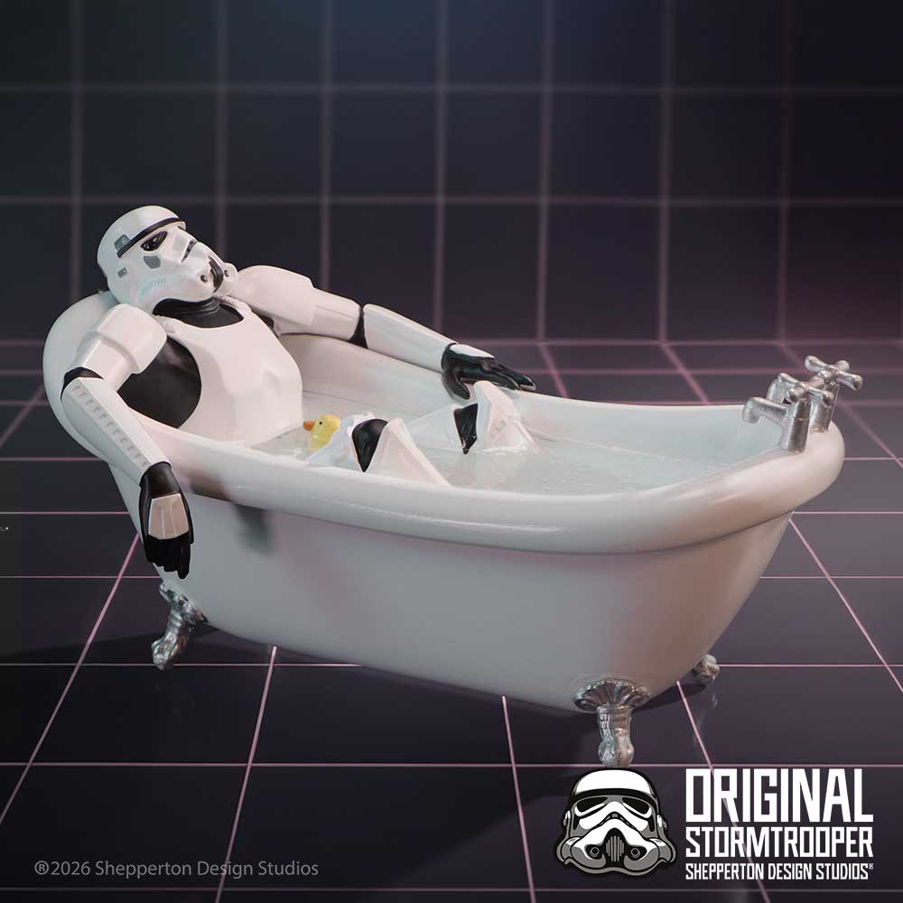 Star Wars The Original Stormtrooper 5 Inch Resin Collectible Figurine - Stormtrooper Splish Splash