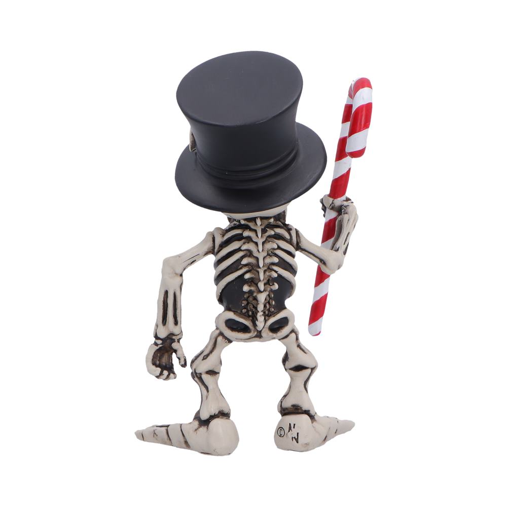 Silent Nightmares - Candy Man Christmas Skeleton Figurine