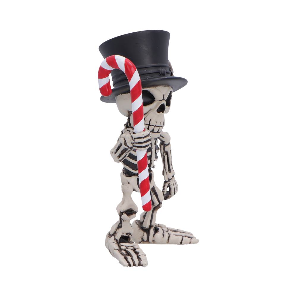 Silent Nightmares - Candy Man Christmas Skeleton Figurine