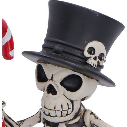 Silent Nightmares - Candy Man Christmas Skeleton Figurine