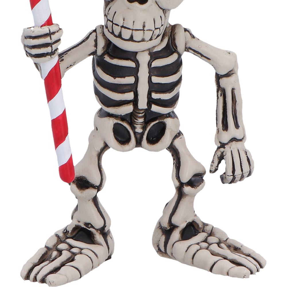Silent Nightmares - Candy Man Christmas Skeleton Figurine